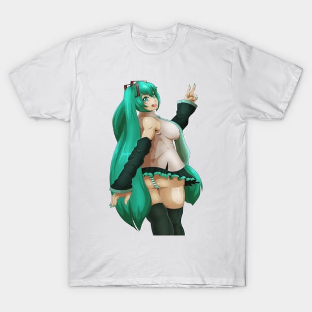 Happy Miku Day T-Shirt by Muramasa